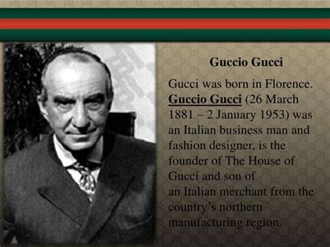 the creator of gucci|what year was Gucci founded.